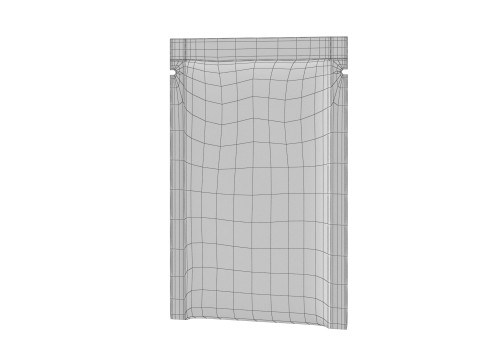 Sachet pouch v2 PBR 3D Model