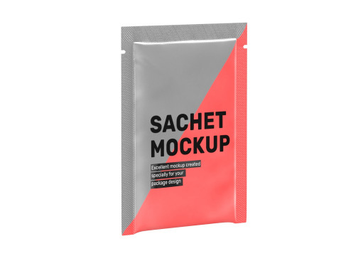 Sachet pouch v3 PBR Model 3D