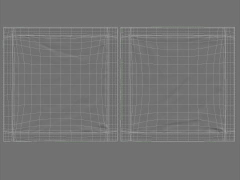 Sachet pouch v4 PBR 3D Модель