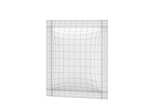 Sachet pouch v4 PBR 3D Model
