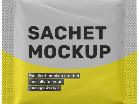 Sachet pouch v5 PBR 3D Model