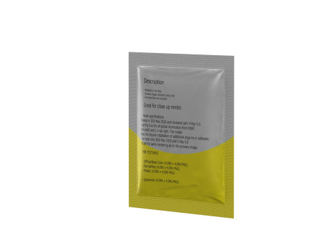 Sachet pouch v5 PBR 3D Model