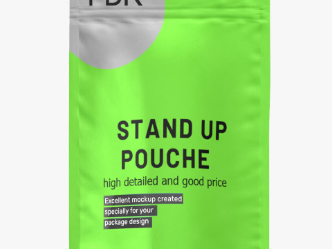 Stand up pouch v8 PBR 3D Model