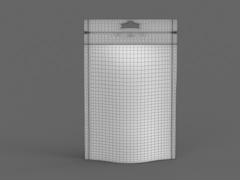 Stand up pouch v9 PBR 3D Model