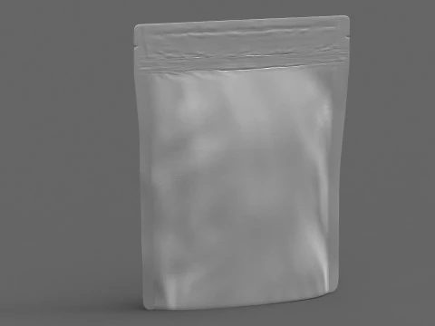 Stand up pouch v14 PBR 3D Model