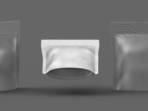 Stand up pouch v14 PBR 3D Model