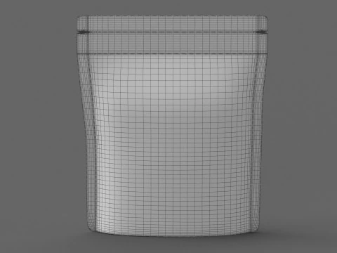 Stand up pouch v14 PBR 3D Model