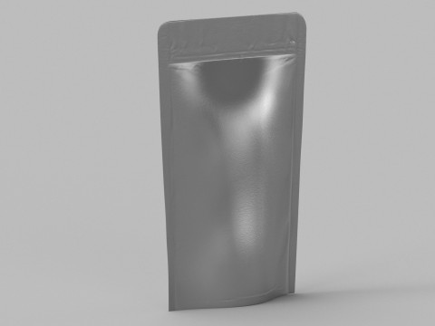 Metalic food packaging v1 PBR 3D Model