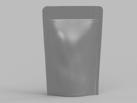 Metalic food packaging v1 PBR 3D Model