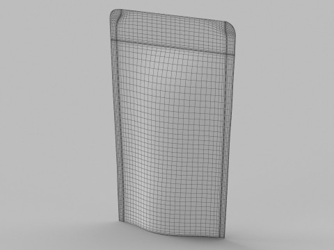 Metalic food packaging v1 PBR 3D Model