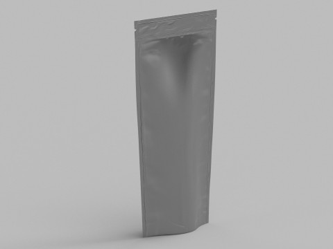 Metalic food packaging v2 PBR 3D Model