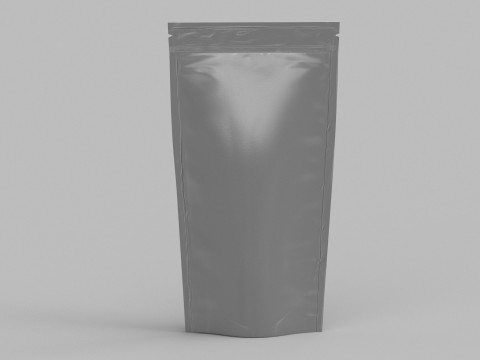Metalic food packaging v2 PBR 3D Model