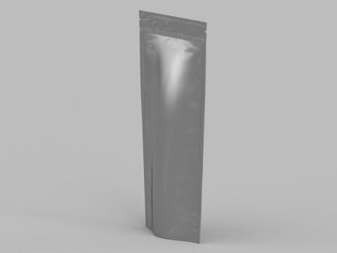 Metalic food packaging v2 PBR 3D Model