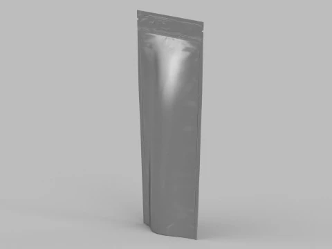 Metalic food packaging v2 PBR 3D Model