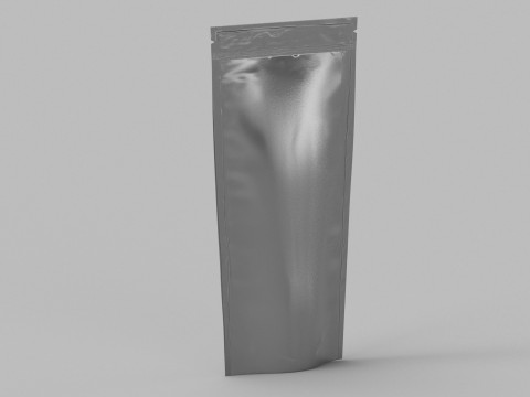 Metalic food packaging v2 PBR 3D Model