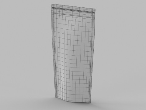 Metalic food packaging v2 PBR 3D Model