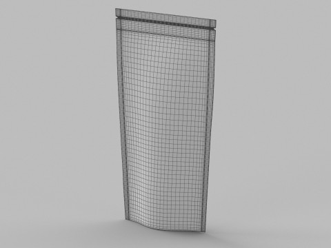 Metalic food packaging v2 PBR 3D Model