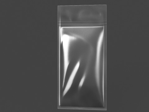 Metalic food packaging v4 PBR 3D Model