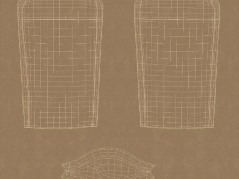 Paper pouch v2 PBR 3D Model
