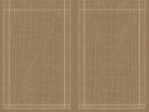 Paper pouch v4 PBR Modello 3D