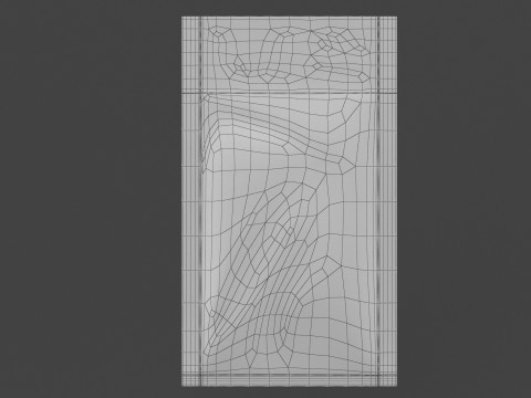 Paper pouch v4 PBR Modello 3D