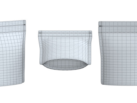 Paper pouch v6 PBR 3D Model