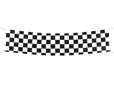 Finish Racing Banner 3D 模型