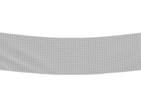 Finish Racing Banner 3D Model