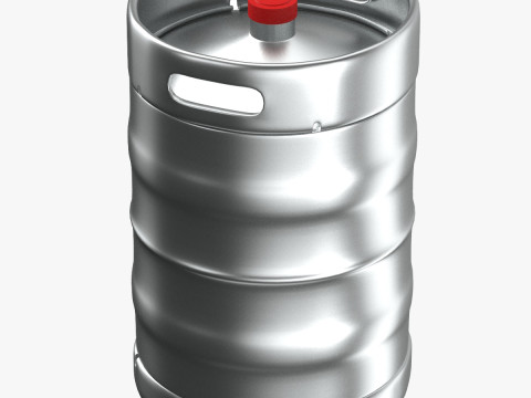 Beer Keg 3D Model