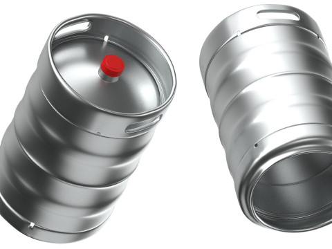 Beer Keg 3D Modell