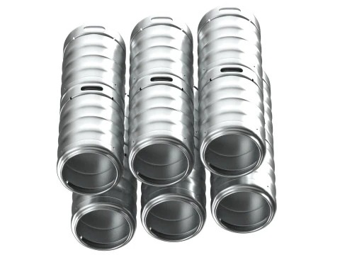 Beer Kegs 3D Model