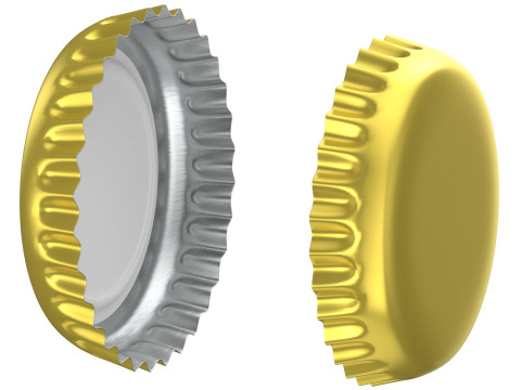 Crown bottle cap 3D Модель