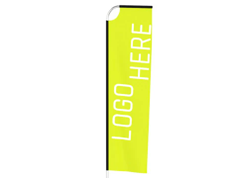 Flag Banner 03 3D Model