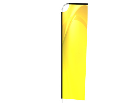 Flag Banner 05 3D-Modell