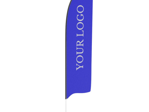 Flag Banner 06 3D Model