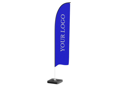 Flag Banner 06 3D Model