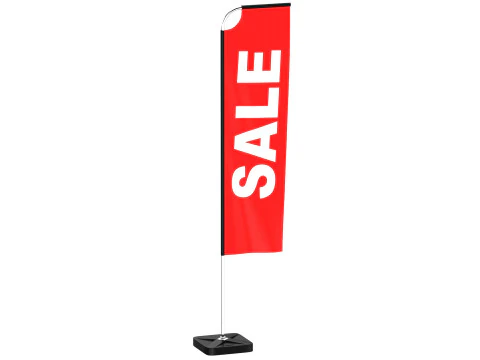 Flag Banners collection 3D Model
