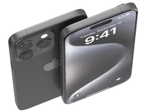 Apple iPhone 15 pro max Modelo 3D