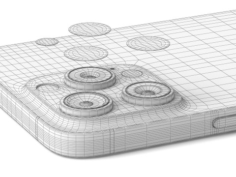 Apple iPhone 15 pro max Modelo 3D