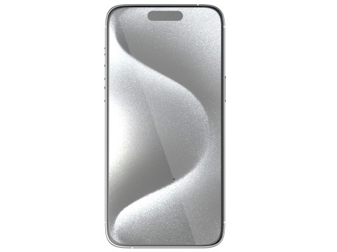 Apple iPhone 15 pro max white 3Dモデル