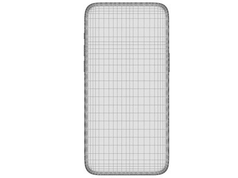 Apple iPhone 15 pro max white 3Dモデル