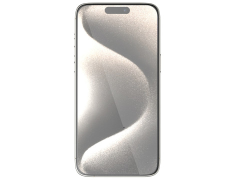 Apple iPhone 15 pro max natural titanium Modello 3D