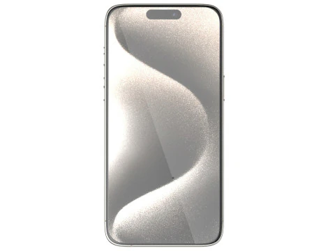 Apple iPhone 15 pro max natural titanium 3D Model