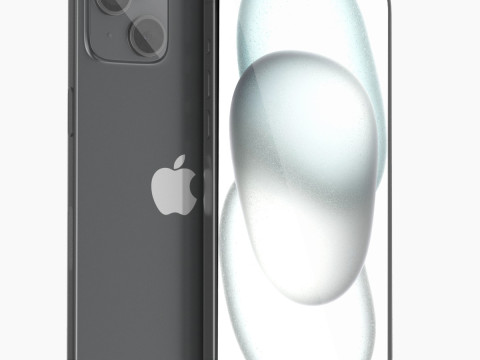 Apple iPhone 15 Plus Modèle 3D