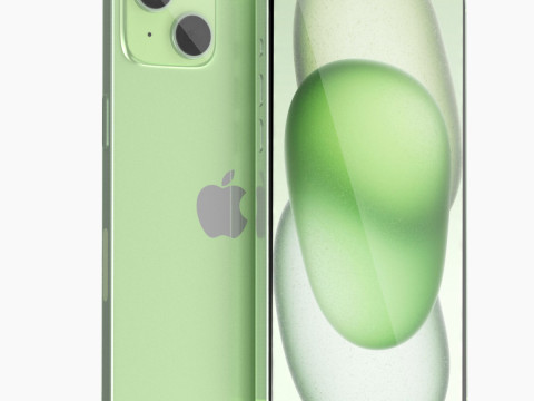Apple iPhone 15 Plus Green 3D Model