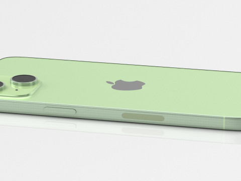 Apple iPhone 15 Plus Green 3D Model