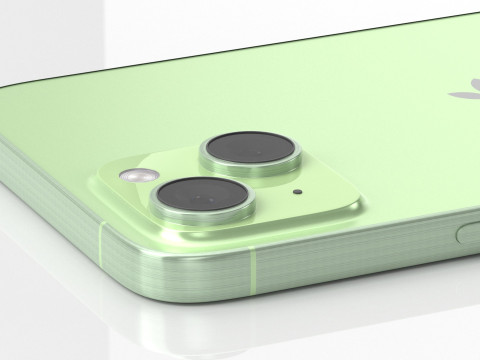 Apple iPhone 15 Plus Green 3D Model
