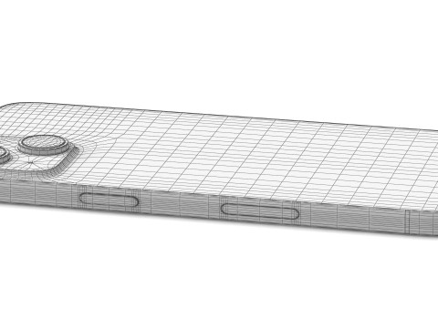 Apple iPhone 15 Plus Green 3D Model