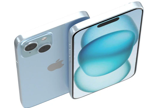 Apple iPhone 15 Plus All colors 3D Model