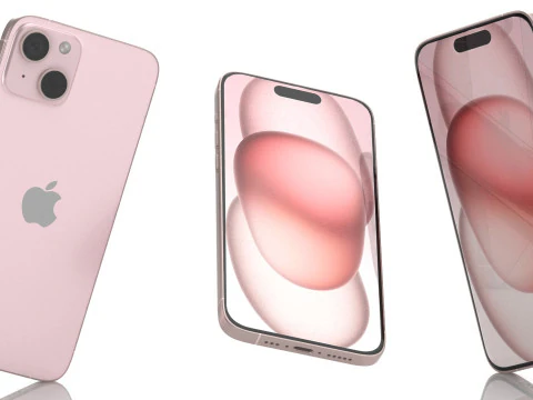 Apple iPhone 15 Plus All colors 3D Model